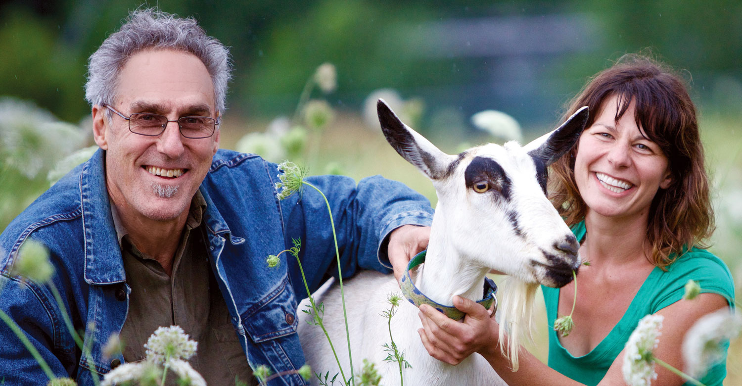 Woody Tasch and Taber Ward of Boulder's Mountain Flower Goat Dairy